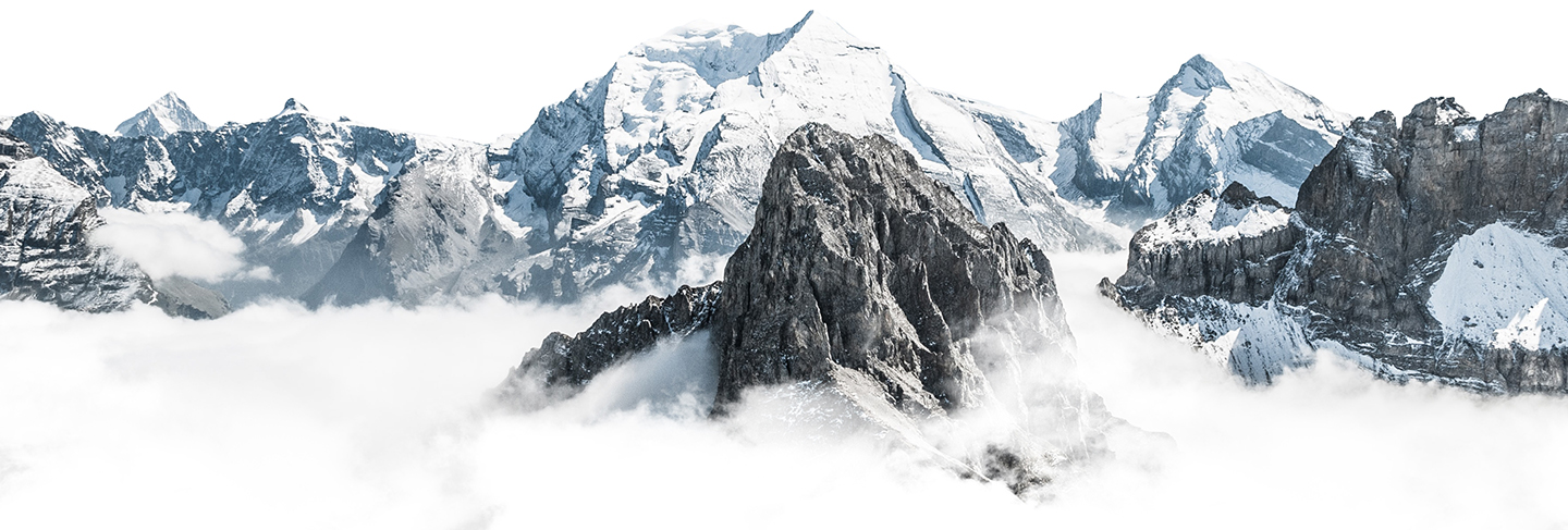 Moodbild Schneeberge